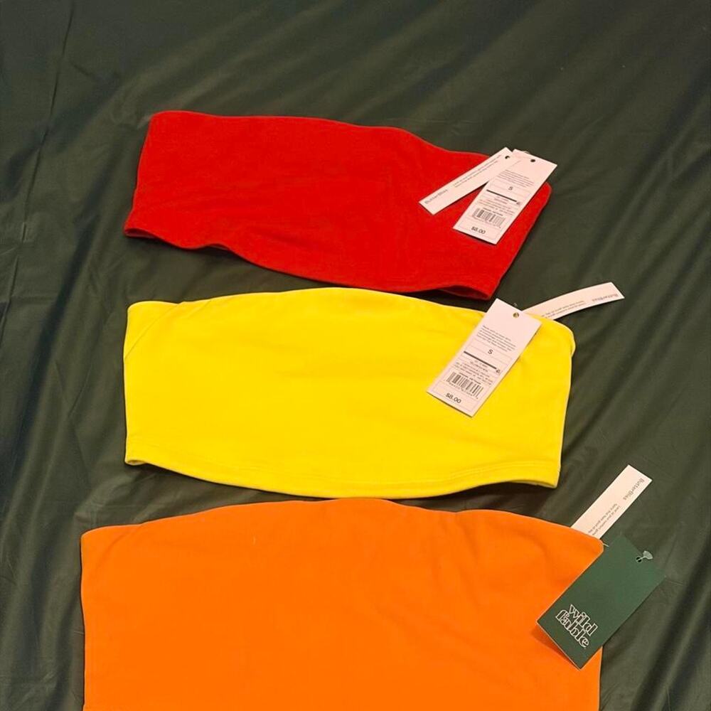 Women's Tube Top Bundle, S